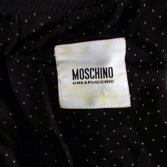 'Moschino' Women's Black Lightweight Blazer - Picture 5 of 7